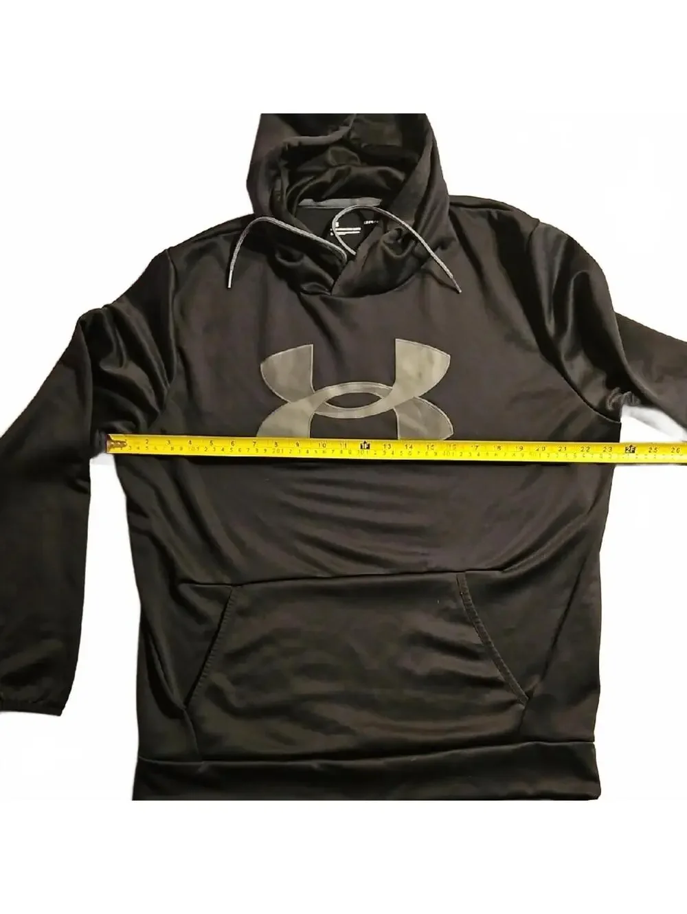 Under Armour Black Loose Fit Hoodie Sweatshirt LG - Picture 6 of 8